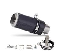 Pot D'échappement Modifié 51 Mm/60 Mm pour Moto, Modèle GP-Project, avec DB Killer, Compatible pour R6, R15, R3, MT07, ZX6R, Z800, Z900, MT09, Ninja 400 Et Z400(B with Sticker 60MM)
