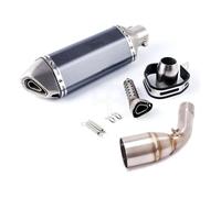Pot d'échappement moto Compatible avec Benelli Pour TNT 125/135 Système complet tube Pour Avant Silencieux Moto