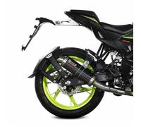 Pot d'échappement moto - MIVV - GP Black INOX - Euro 5 - Keeway 125 RKF 2021-2024