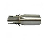 Pot d'échappement moto pour tuyau Raccord intermédiaire universel pour moto, 51mm, pour tuyau adapté à 28-45mm(ID28mm to OD51mm)