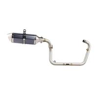 Pot d'échappement moto système complet Compatible avec Benelli TNT 125/135 Silencieux Moto