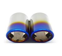 Pot D'Échappement Pour Jetta MK6 1.4T Pour Bora Pour Scirocco 1.4 TSI Pour VW Pour Golf 7 6 MK7 1 Paire Tuyaux D'échappement Voiture(Bleu)