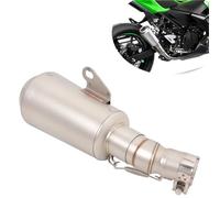 Pot d'échappement pour Kawasaki Z400 pour Ninja 400 500 2017 2018 2019 2020 2021 2022 2023 2024 Embouts D'échappement Moto Silencieux Slip-on 51 Mm