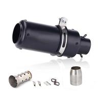 Pot D'échappement pour Moto pour Yamaha R3 R25 MT07 MT09 R1 51/60 Mm, Tube D'échappement, Tube Intermédiaire, Adaptateur De Silencieux. Silencieux(Couleur 1,51mm)