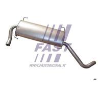 Pot D'échappement Silencieux Arrière Pour Citroën Jumper Ducato Boxer 1730W0