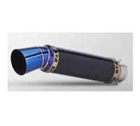 Pot D'Échappement Silencieux D'échappement Moto pour Yamaha YZF R3 YZFR3 NMAX N-Max, Silencieux en Acier Inoxydable, 38 Mm-51 Mm Moto Silencieux Tuyau(Couleur 1)