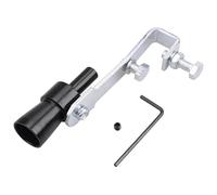 Pot D'Échappement Silencieux D'échappement Universel Pour Voiture Simulateur De Son Turbo Sifflet Dispositif Pour Véhicule Tuyau Tailles S/M/L/XL(Black S)