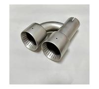 Pot d'échappement Silencieux Silencieux D'échappement À Double Sortie, Embout De Queue Grand Diamètre, Déflecteur Moto