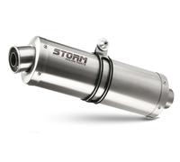 Pot echappement Silencieux Storm By Mivv Oval Inox Ktm 790 Adventure R 2019 2024
