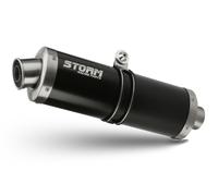 Pot echappement Silencieux Storm Mivv Oval Inox Noir Ktm 790 Adventu R 2021 2026