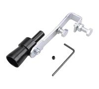 Pot D'Échappement Simulateur Universel Pour Véhicule Taille S/M/L/XL Dispositif Pour Tuyau D'échappement Sifflet Turbo Pour Voiture(Black S)