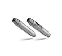 Pot D'Échappement Slip-On GPR Deeptone Inox Homologué pour Ducati 800 Monster