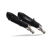 Pot D'Échappement Slip-On GPR Noir Titane Homologué pour Ducati 796 Monstre ABS