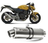 Pot D'Echappement Storm by Mivv Gp Acier pour Honda Hornet 600 2007 > 2013