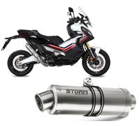 Pot D'Echappement Storm by Mivv Gp Acier pour Honda X-adv 750 2017 > 2026
