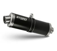 Echappement Storm by Mivv Silencieux Gp Nero Acier Suzuki Gladius 2009 > 2015