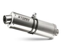 Pot D'Echappement Storm by Mivv Oval Acier Honda Hornet 600 1998 > 2000