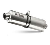 Pot D'Echappement Storm by Mivv Oval Acier Honda Xrv 750 Africa Twin 1993 > 2002