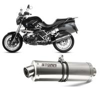 Echappement Storm by Mivv Silencieux Oval Acier pour Bmw R 1200 R 2011 > 2014