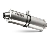 Pot D'Echappement Storm by Mivv Oval Acier pour Honda Cbr 600 F 2001 > 2010