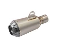Pot D'échappement Universel en Acier Inoxydable De 51Mm Moto pour Yamaha FZ1 R6 R15
