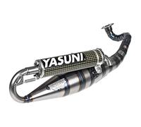 Pot d'échappement YASUNI Carrera 16/07 Carbone/Aramide - MBK Flipper 50