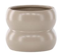 Pot Déco en Céramique "Dapne" 16cm Beige