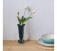 Pot décoratif en résine parfaitement adapté au cimetière, excellent choix pour créer des hommages mémorables (vert)