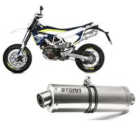 Pot D'Pot D'Echappement Storm By Mivv Oval Acier Husqvarna 701 2017 > 2020