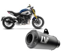 Leo Vince LeoVince LV-10 silencieux avec récep. CE Version en acier inoxydable ou noire