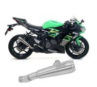 Arrow Pro-race Nichrom Kawasaki Zx-6r 636 ´19-20 Not Homologated Muffler Argenté Not Homologated