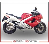 Pot Echappement Bolt-On GPR INOX TON ROUND Appr YAMAHA YZF 1000R THUND 1996 2003