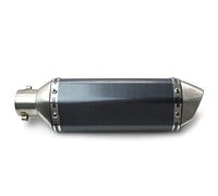 Pot Echappement Force pour Honda Transalp XL 650/600 V Silencieux Look Carbone-INOX