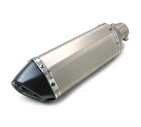 Pot Echappement Force pour Yamaha FZ8 / FZ1 / Fazer Silencieux INOX-Look Carbone