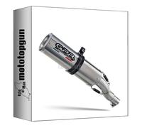 pot echappement gpr approuve acier m3, chicane inclue, cf.7.m3.inox compatible avec cf moto 650 gt 2022 2023 2024 mototopgun