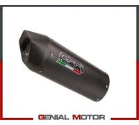 Gpr Exhaust Systems Furore Evo4 Nero Royal Enfield Scram 411 22-23 Ref:e5.roy.10.cat.fne5 Homologated Oval Muffler Noir Homologated