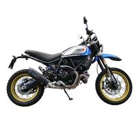 Gpr Exhaust Systems Ducati Scrambler 800 Urban Motard 2021-2023 E5 Db Killer Catalyst Homologated Muffler With Link Pipe Argenté Homologated