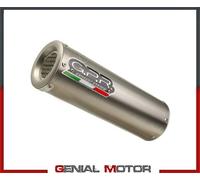 Pot echappement GPR M3 Titanium Natural Racing pour Moto Guzzi V85 Tt 2019 2020