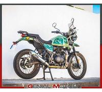 Gpr Exhaust Systems Powercone Evo Royal Enfield Himalayan 410 21-22 Ref:e5.roy.9.cat.pcev Stainless Steel Homologated Cone Muffler Argenté Homologated