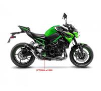Leovince Lv Corsa S Black Edition Kawasaki Z 900 Abs 20-24 Homologated Muffler Argenté Homologated