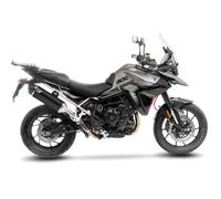 Leovince Lv-14 Black Edition Triumph Tiger 900 Abs 24-26/tiger 900 Gt Abs 24-26 Homologated Muffler Argenté Homologated