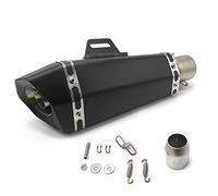 Pot Echappement Paddock pour pour Kawasaki Z400 / Z125 Silencieux Noir
