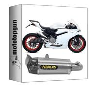 pot echappement race arrow works en titanium avec embout en carby compatible avec ducati panigale 959 2016 2017 2018 2019 mototopgun 71144pk