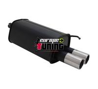 Pot Echappement Silencieux Sport Mercedes W203 2x76 Mm Cup