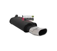 POT ECHAPPEMENT SILENCIEUX SPORT RENAULT TWINGO 1993-2007 135x75mm PERF (18715)