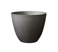 Poetic Jardin – Pot de fleurs Elément Rond 40 – Ø 39,4 × H 31,6 cm – 26,2 L – Gris anthracite