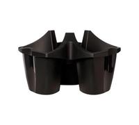 Pot Empilable - Cuicine-C - Crown 16l - Plastique - Anthracite - 48x26.4 Cm Multicolore