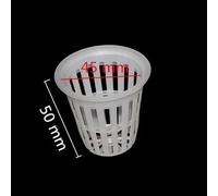 Pot En Maille De Colonisation Hydroponique, 20 Pièces, Panier De Tasse En Filet, Plantation Aéroponique, Culture De Clone, Plante De Pépinière Sans Sol.Bourgogne