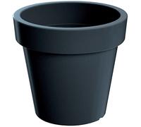 Pot en plastique avec support Lofly en couleur anthracite 58,2 (L) x 58,2 (l) x 52,3 (H) cm
