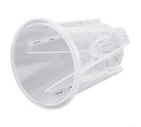 Pot en plastique transparent pour orchidées avec design de drainage pour soutenir la santé des racines et la vitalité des plantes - Convient pour balcon, jardin, bureau et plantes d'intérieur - 12 cm
